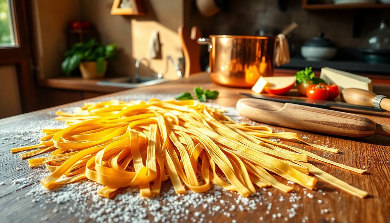 Pasta fresca: un viaggio tra tradizione e innovazione gastronomica