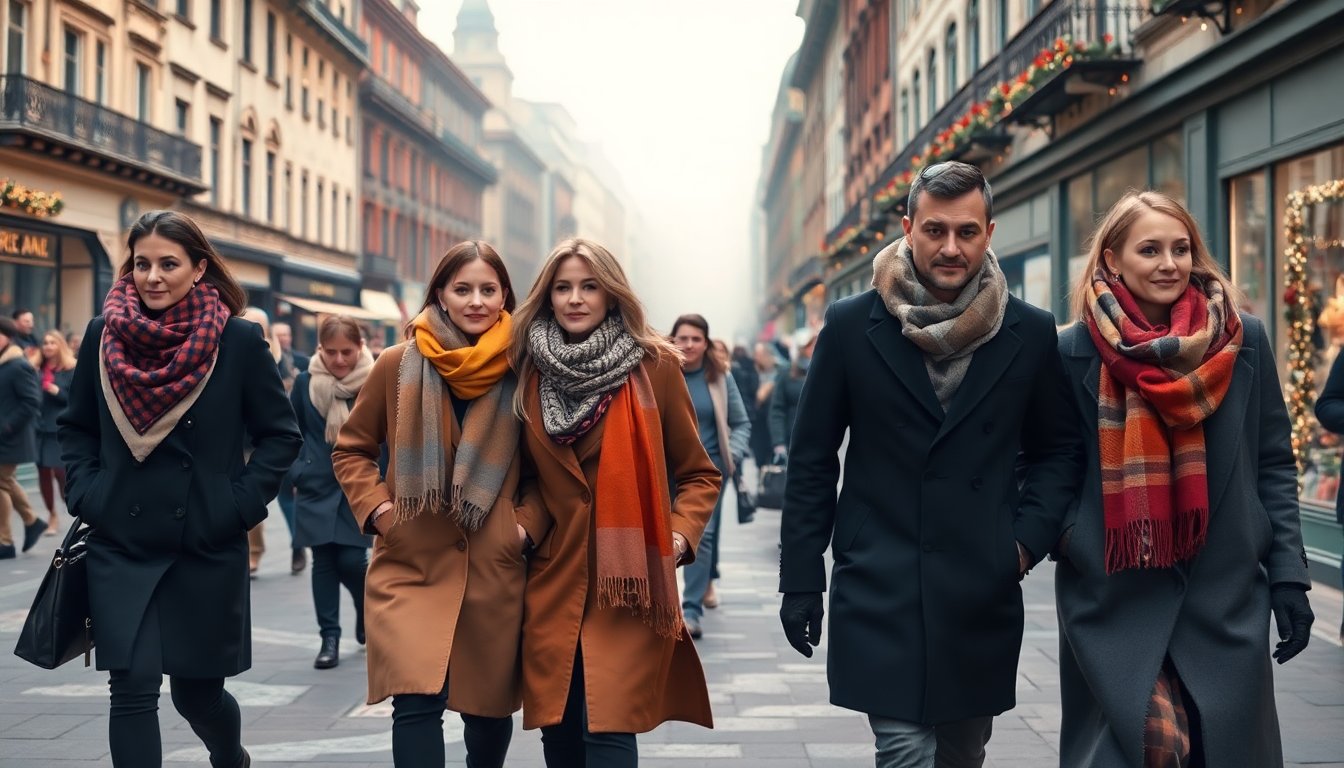 Sciarpe a Triangolo: Guida Stile per Indossarle Eleganti Questo Inverno