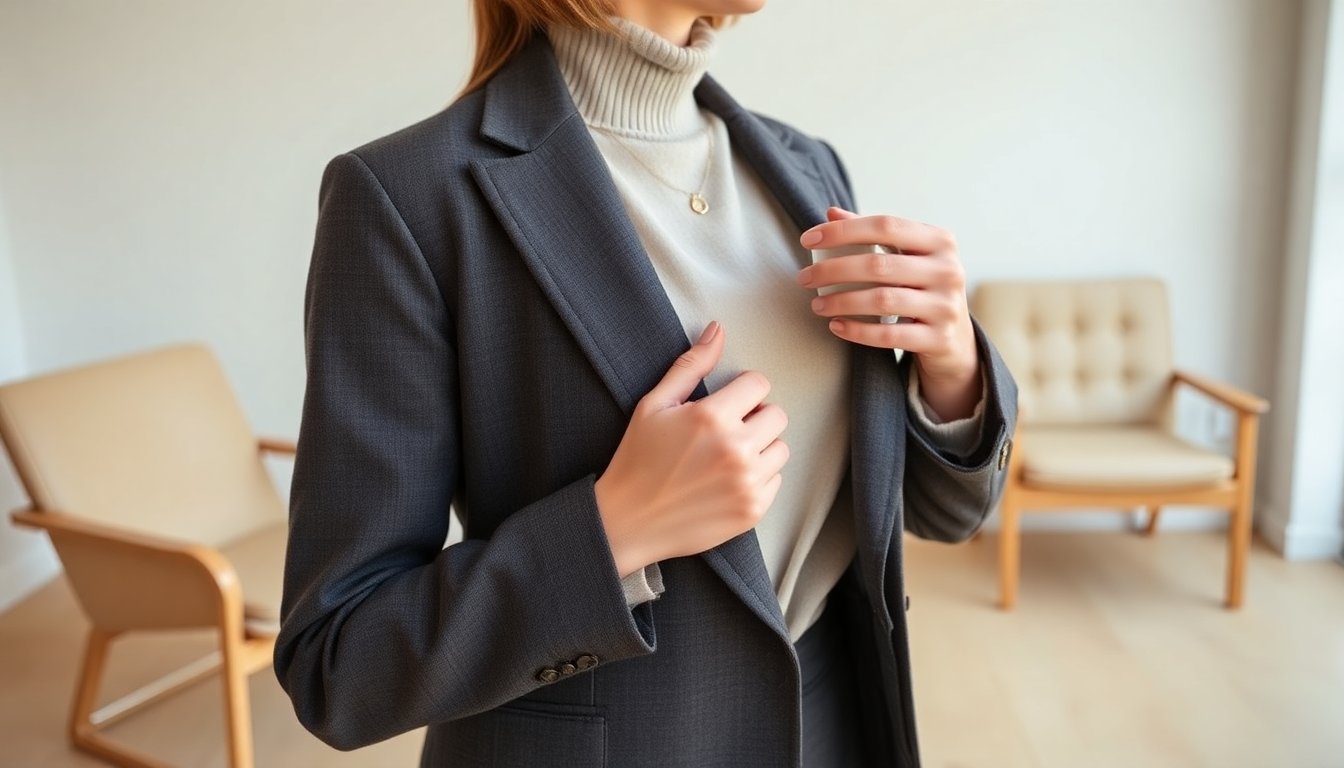 dolcevita e tailleur: idee per un look invernale elegante e funzionale