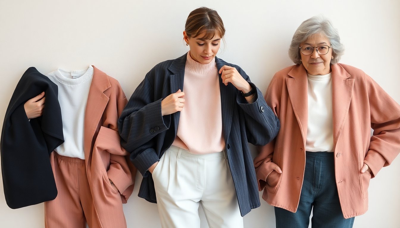 idee di look basici e chic per ogni decade della vita
