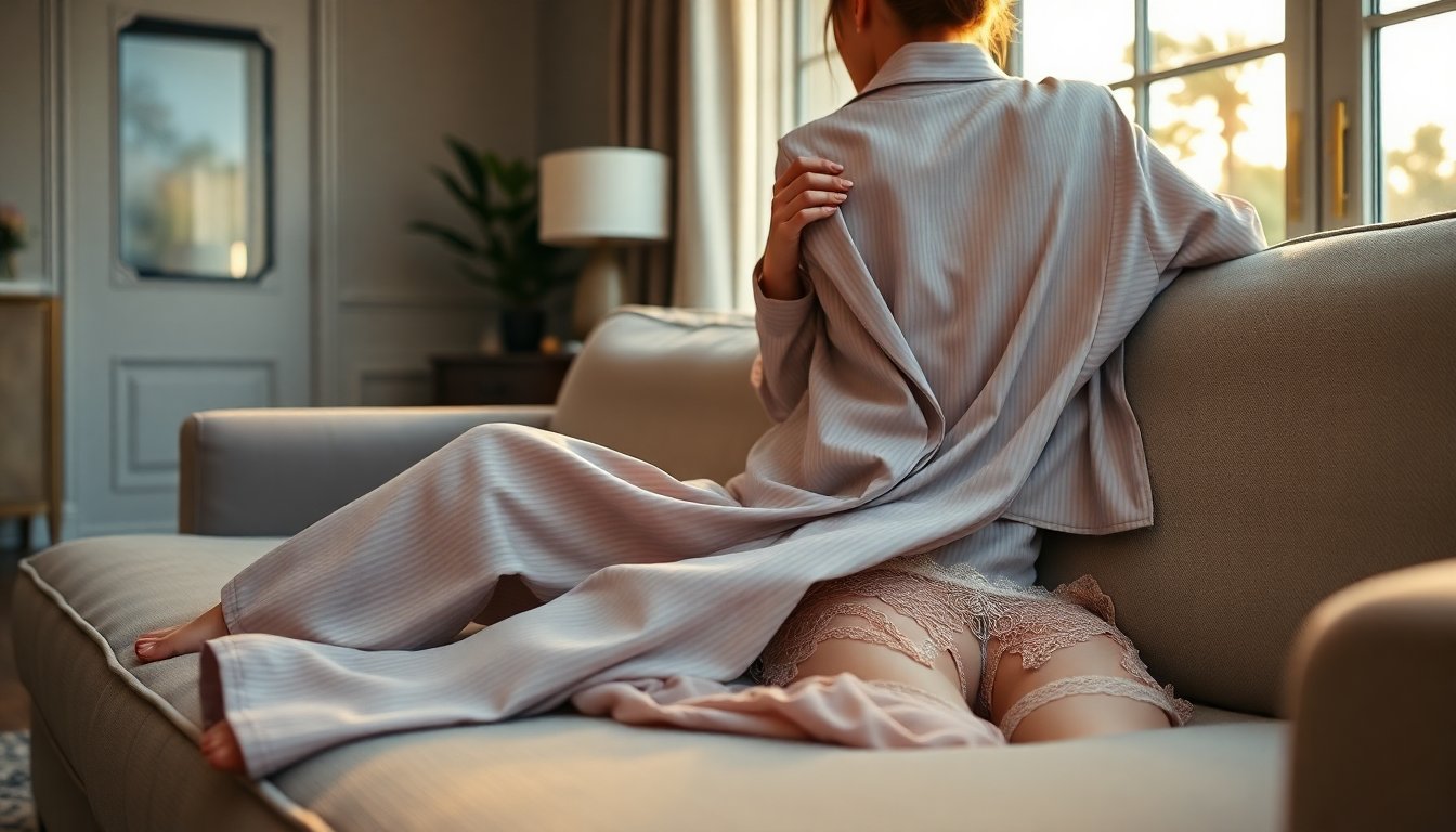 Nightwear di stile: come Goldenpoint reinterpreta le serate di Sanremo