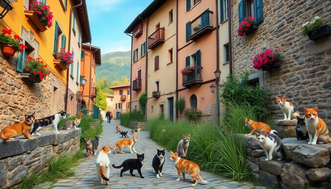 Scopri il Borgo dei Gatti in Piemonte: una Destinazione Incantevole da Visitare