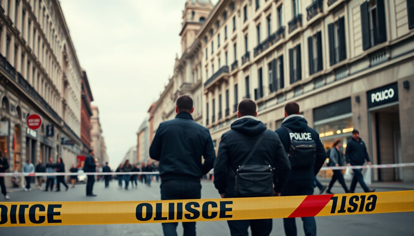 Spari in centro a Milano: aggiornamenti sull’aggressione