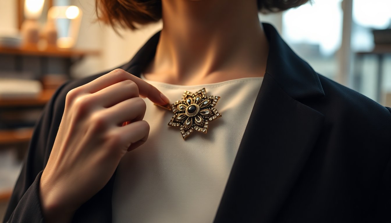 spille e brooches: come porteranno una ventata retrò nel guardaroba moderno