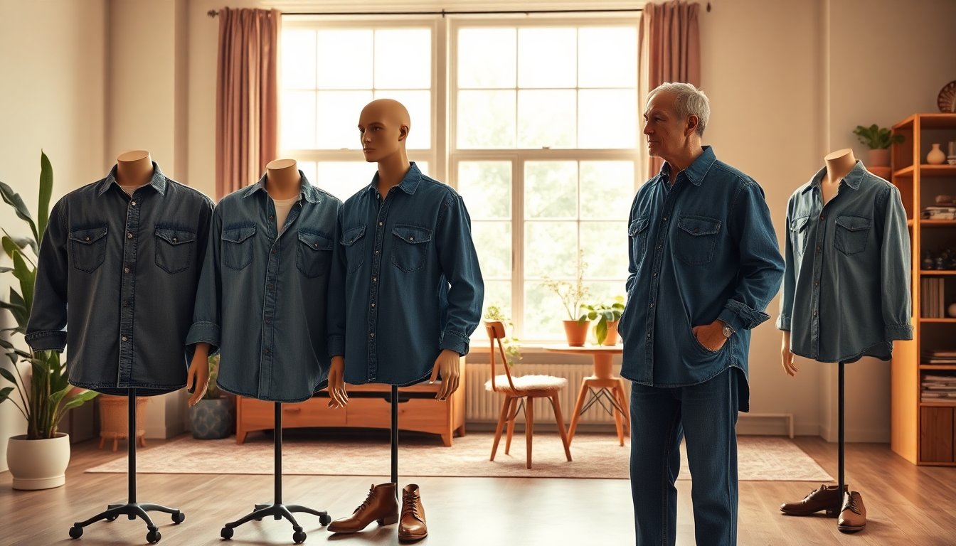 Abbina la camicia di jeans in base all’età: suggerimenti pratici per ogni decade