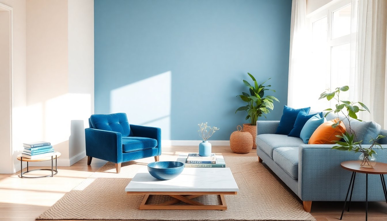 Arredare con il blu: idee pratiche per ambienti tranquilli ed eleganti