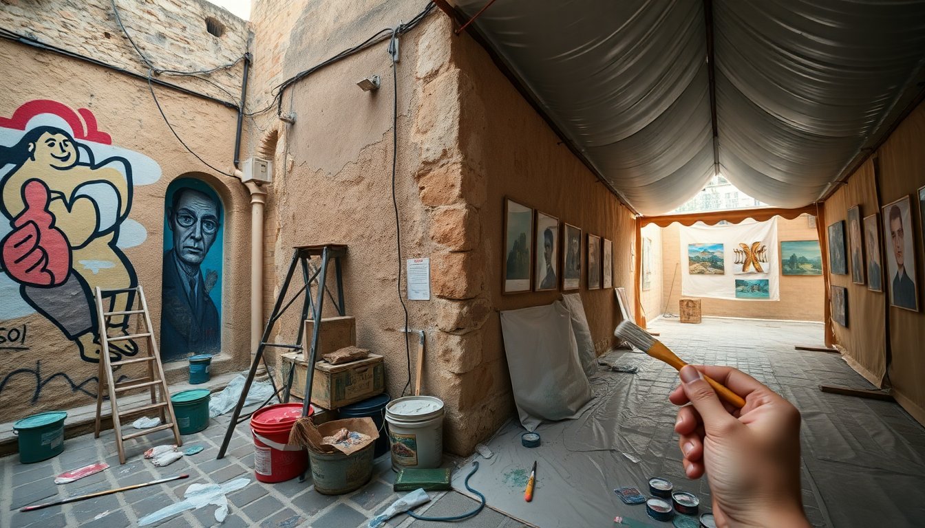Arte diffusa: come Tinnura, Giovanni Ozzola e Gaza parlano attraverso le immagini