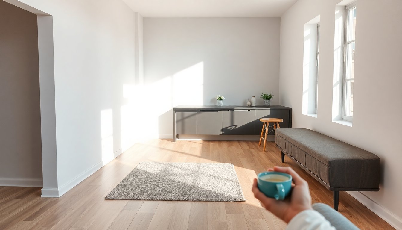 Colori per interni piccoli: strategie cromatiche per ampliare visivamente gli ambienti