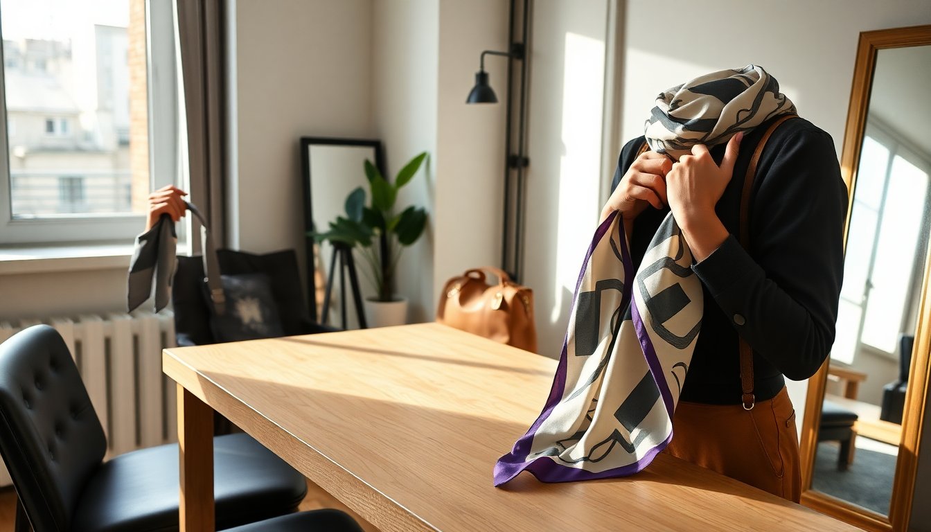 Foulard di seta: cinque idee originali per rinnovare il look