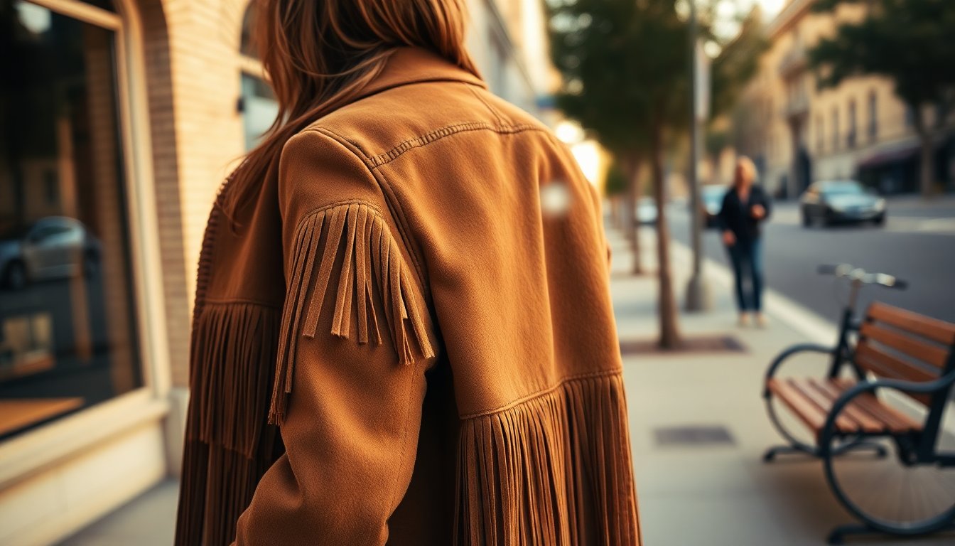 Giacca in suede e frange: come indossarla questa primavera estate 2026
