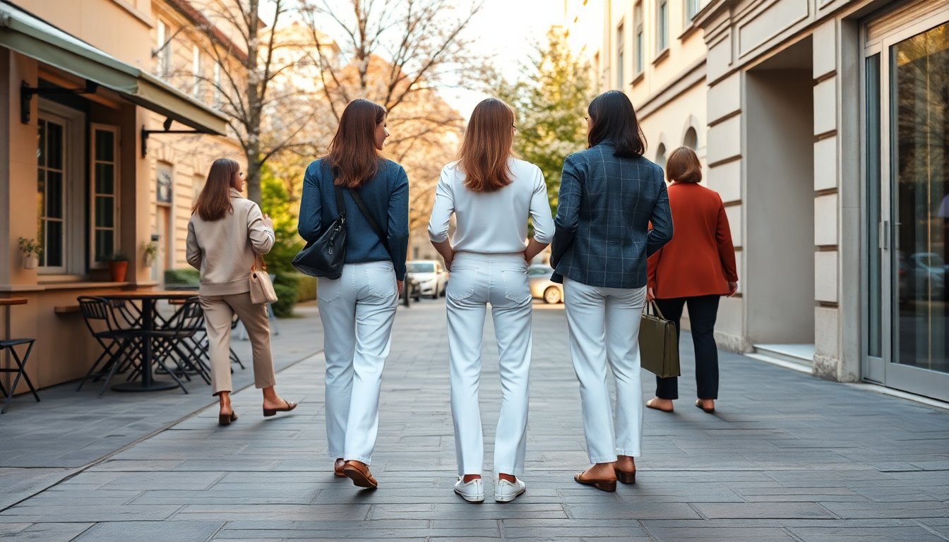 Idee pratiche per abbinare i pantaloni bianchi in primavera
