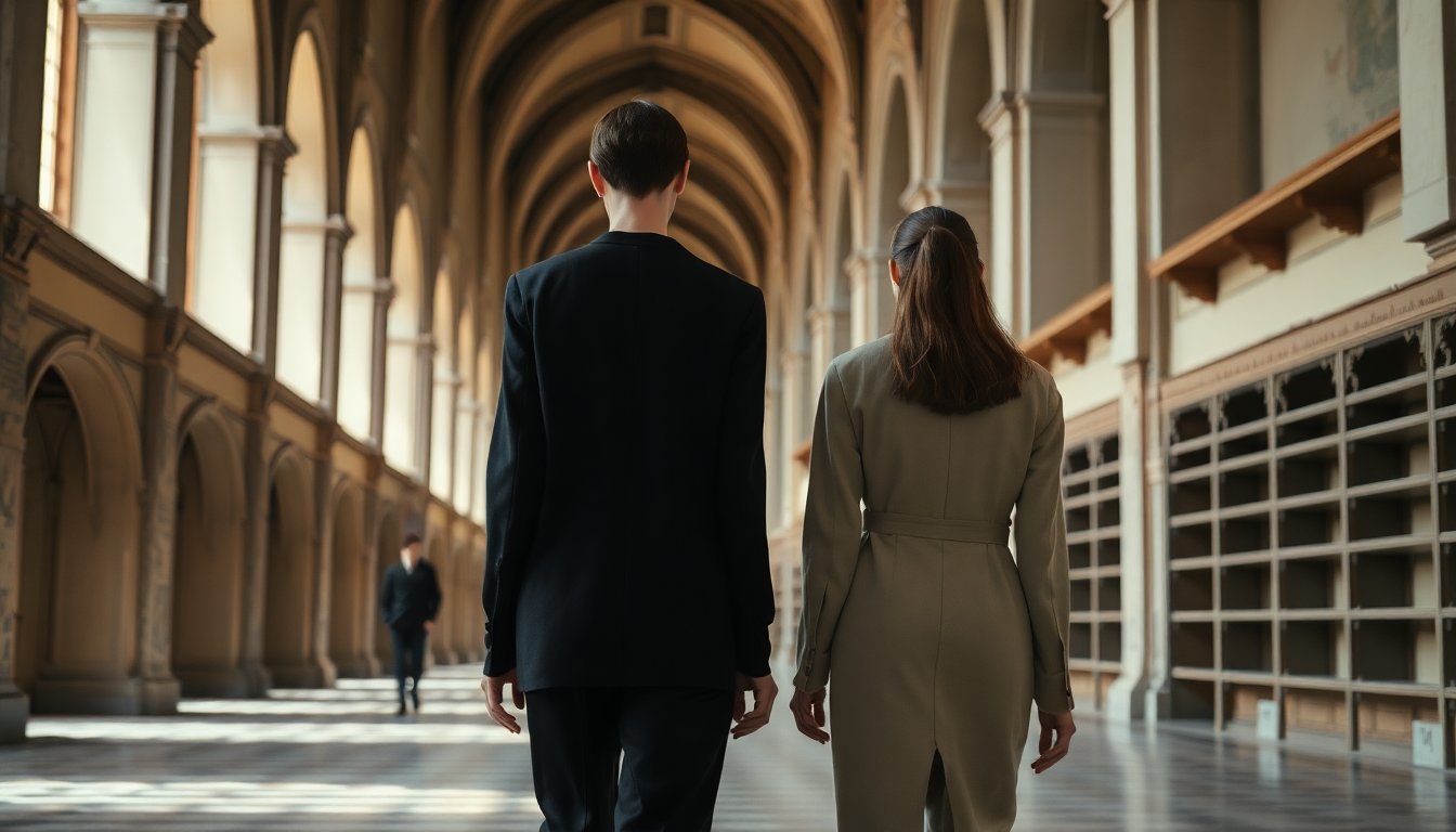 Jonny Johansson reinterpreta la femminilità dark per Acne Studios a Paris Fashion Week