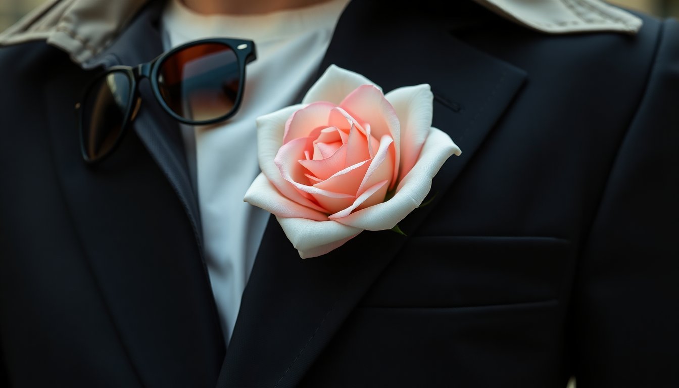 La rosa in seta lavata di Vittoria Puccini: come un dettaglio ha trasformato il tailleur Armani
