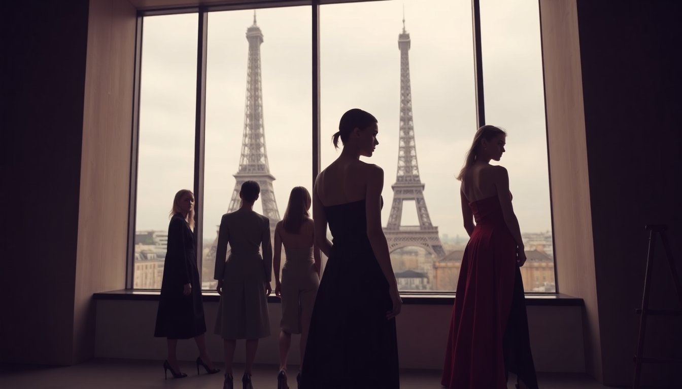 Saint Laurent rinnova il tuxedo e l’opulenza nella collezione fw26