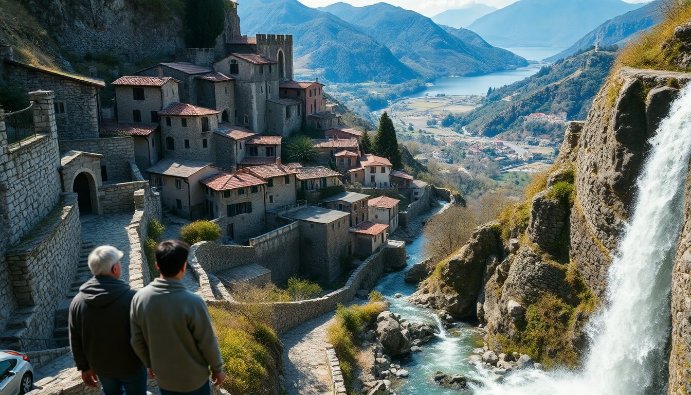 Scopri San Fele: cascate, vicoli e i Laghi di Monticchio