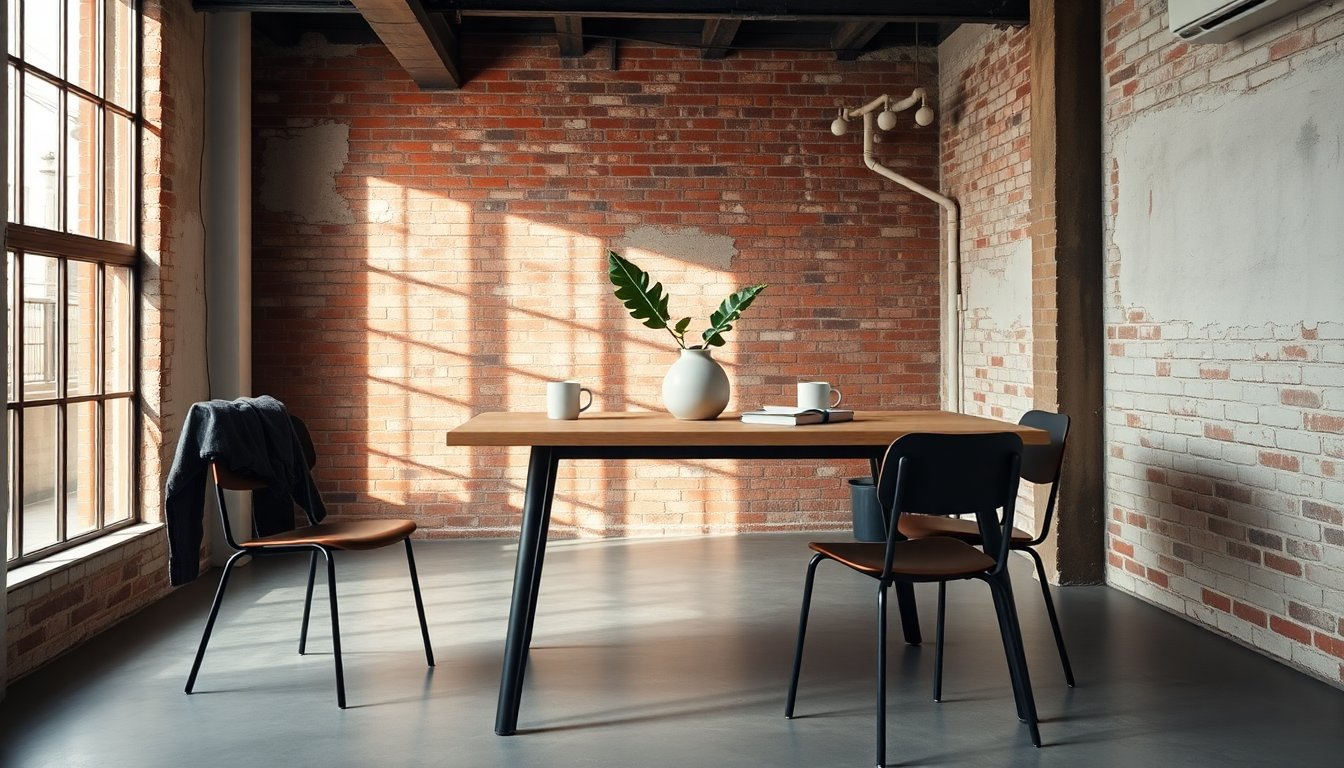 Set GRÖTÅN: tavolo e sedie IKEA per un loft in casa