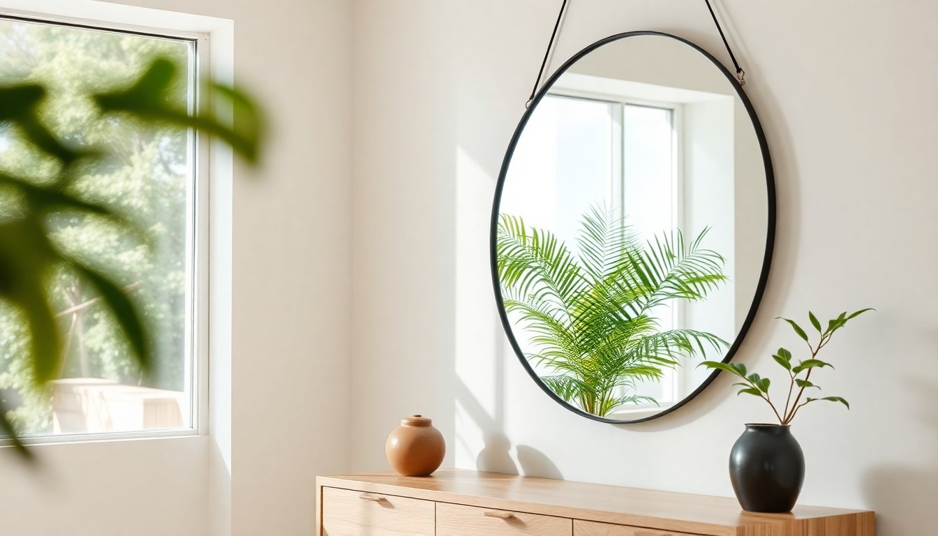 Specchi decorativi IKEA per ambienti luminosi e naturali
