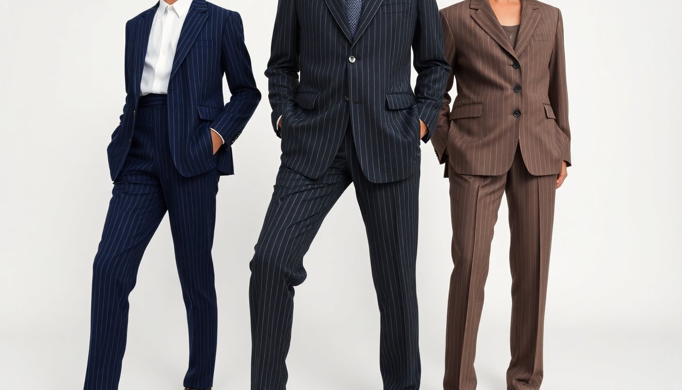 Tailleur gessato: il ritorno minimal chic per ogni età