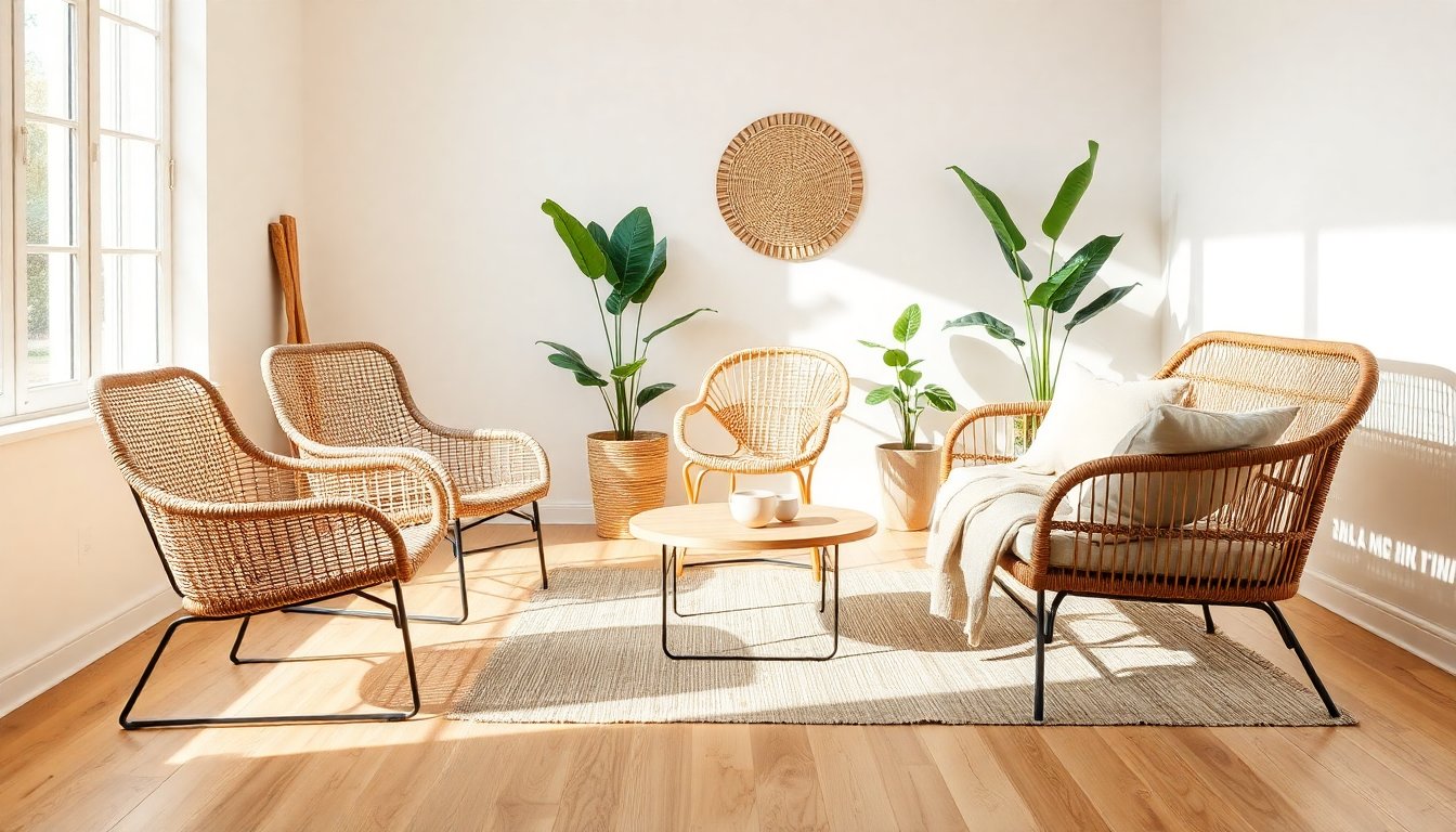 Vimini e rattan trend: come scegliere la poltrona giusta per casa