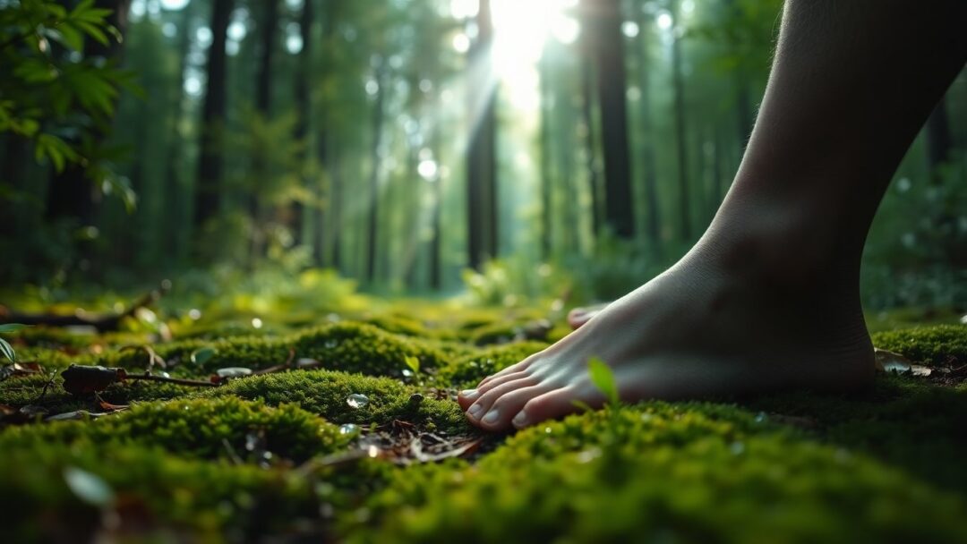 Barefooting e forest bathing: percorso sicuro per principianti