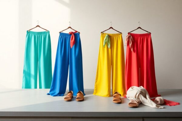 Come abbinare i pantaloni palazzo colorati: 5 combinazioni di stile per l'estate 2026