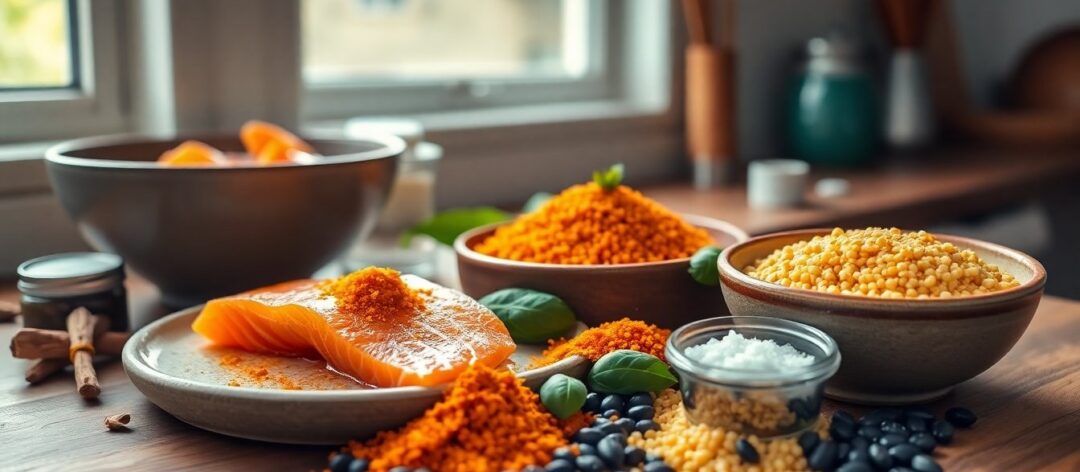 Dieta antinfiammatoria: schema bilanciato tra omega-3, fibre e spezie