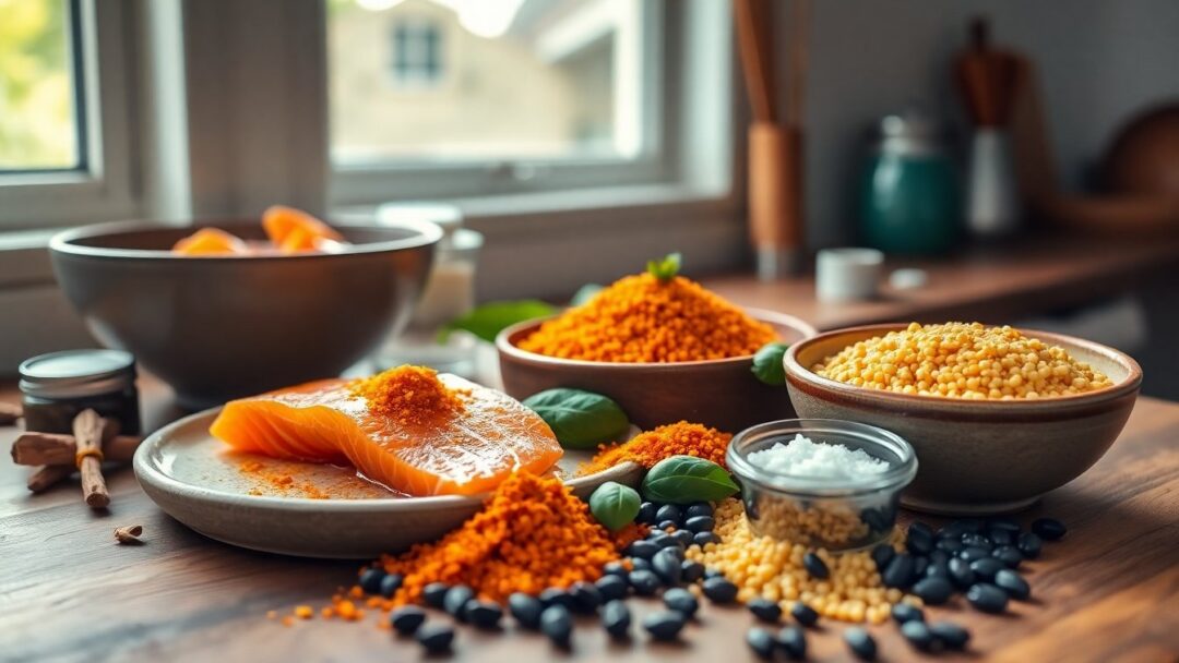 Dieta antinfiammatoria: schema bilanciato tra omega-3, fibre e spezie