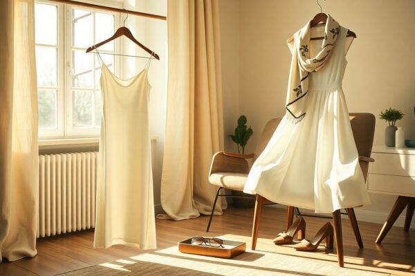 Kaia Gerber rivisita l'abito bianco tra minimal e retro per l'estate 2026