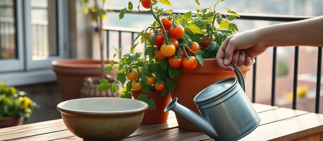 Pomodori in vaso sul terrazzo: tecniche semplici per coltivare con successo