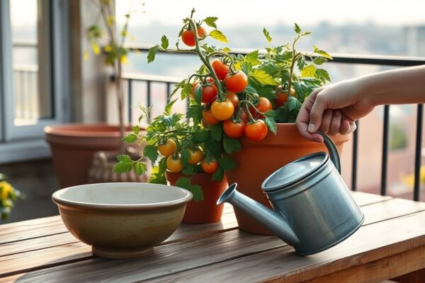Pomodori in vaso sul terrazzo: tecniche semplici per coltivare con successo