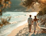 Belen Rodriguez e Gaetano Fidanzati: look estivi e dichiarazioni d'amore