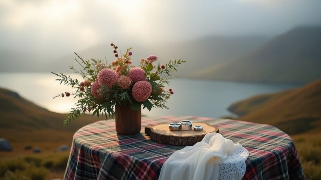 Bryony Daniels sposa Adair Williams: il matrimonio nelle Highlands