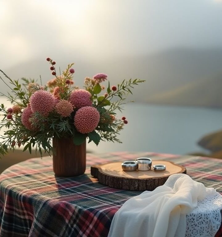 Bryony Daniels sposa Adair Williams: il matrimonio nelle Highlands