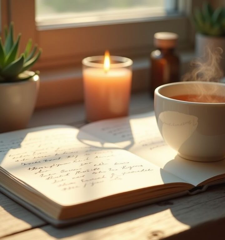 Coltivare equilibrio emotivo: respirazione, journaling estetico e micro-pause