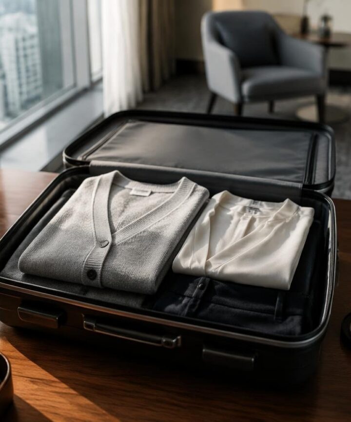 Come evitare pieghe nei vestiti: i migliori tessuti per viaggiare