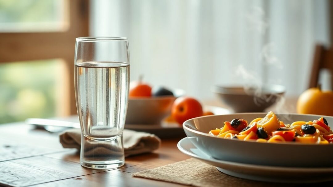 Idratazione ai pasti: benefici e precauzioni per una digestione ottimale