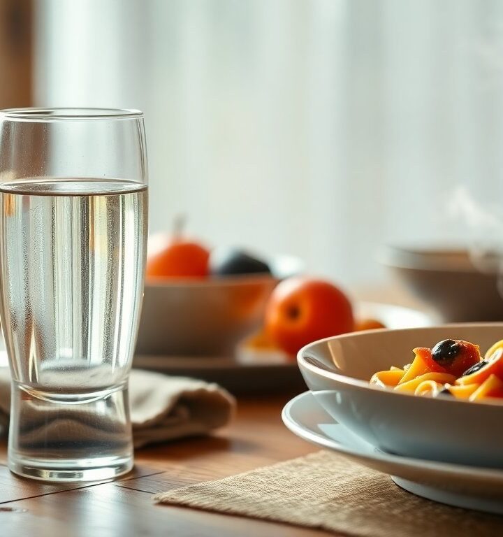 Idratazione ai pasti: benefici e precauzioni per una digestione ottimale