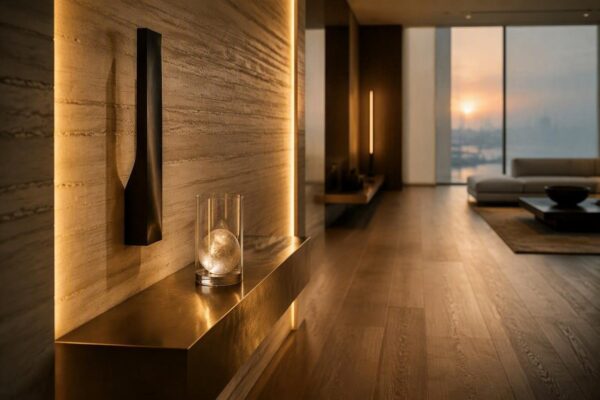 Lusso essenziale: come unire materiali naturali e artigianato con tecnologia invisibile