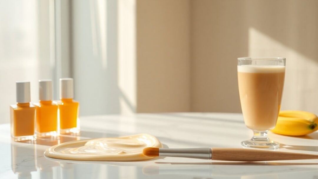 Manicure banana latte: come realizzare l'effetto cremoso e delicato