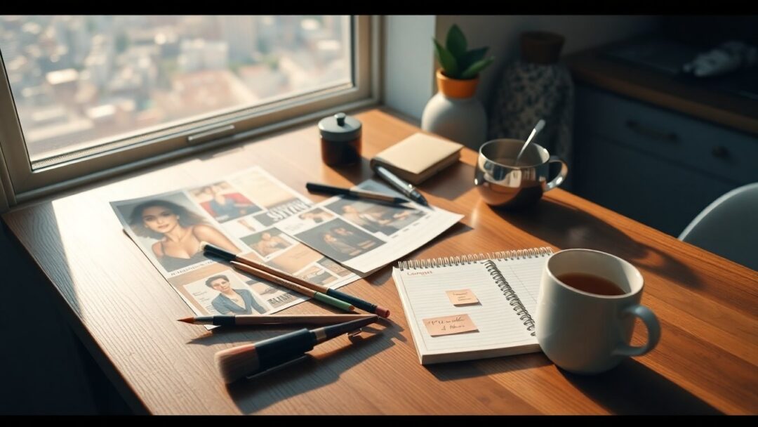 Moodboard lifestyle: guida pratica per allineare outfit, beauty e to-do con metodo
