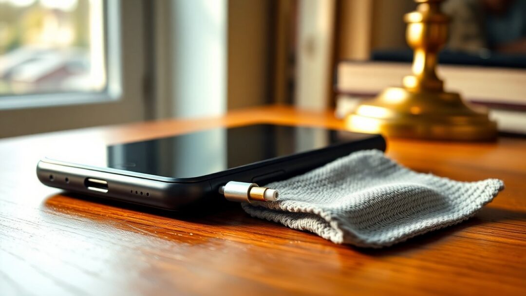 Pulire la porta di ricarica del telefono: guida pratica e sicura