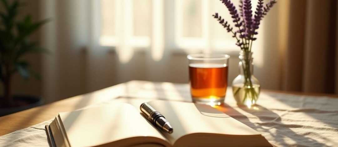 Routine soft per benessere emotivo: respiro, journaling glam e pause digitali
