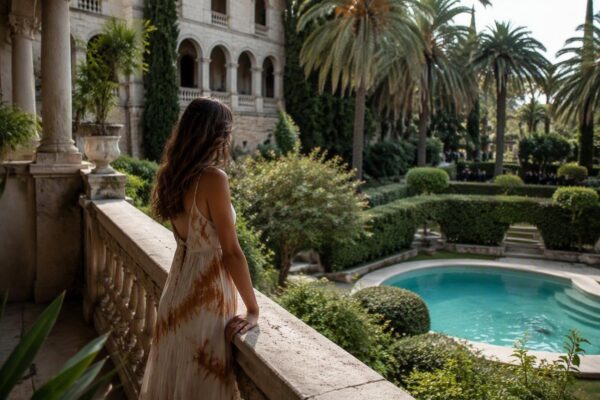 La principessa delle Asturie abbraccia le beach waves per un evento a Palazzo Marivent
