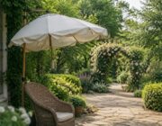 Ombrellone da giardino pieghevole: stile e funzionalità per il tuo outdoor