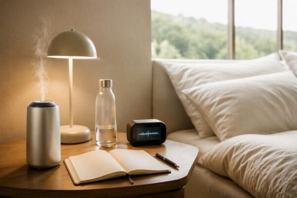 Rituali glam per dormire meglio: luci, profumi, musica e journaling