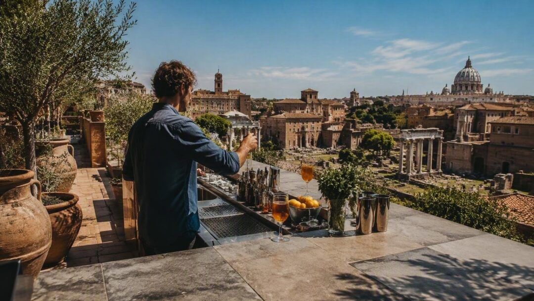 Scopri le terrazze più scenografiche di Roma per aperitivi e cene sotto le stelle
