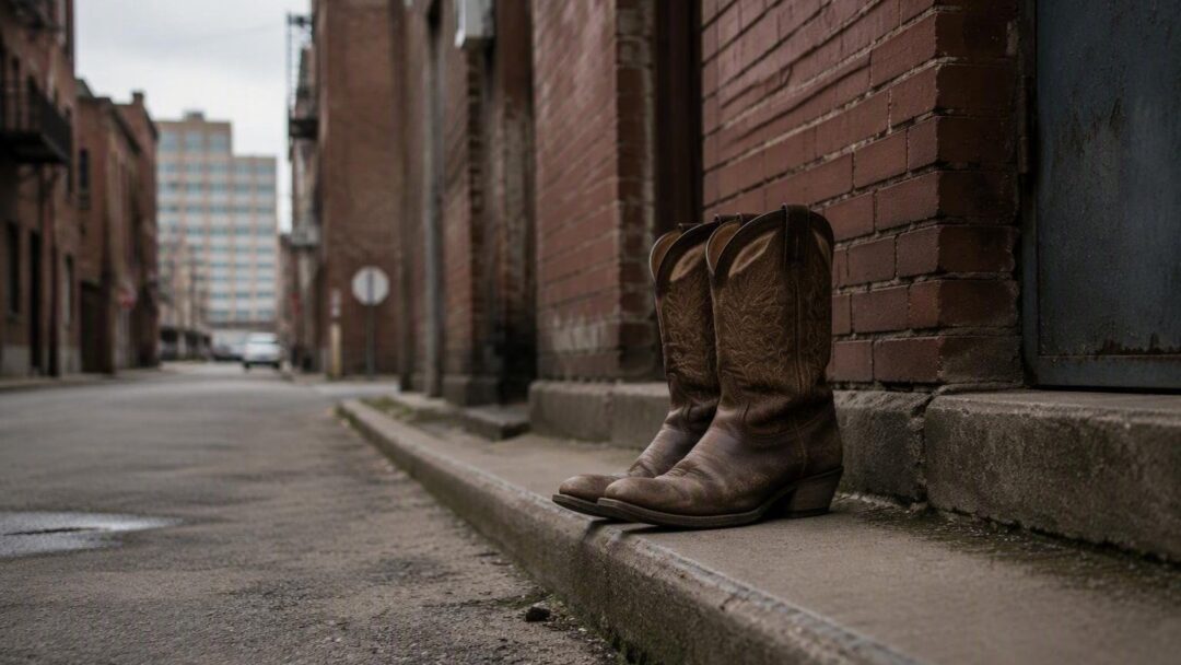 Come creare il look western urbano con stivali texani e suede