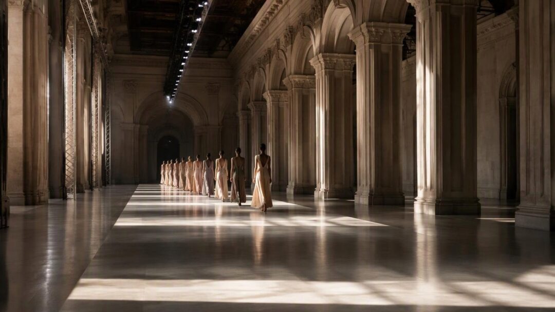La sfilata ‘Evoluzione’ di Giorgio Armani presenta la primavera-estate 2027
