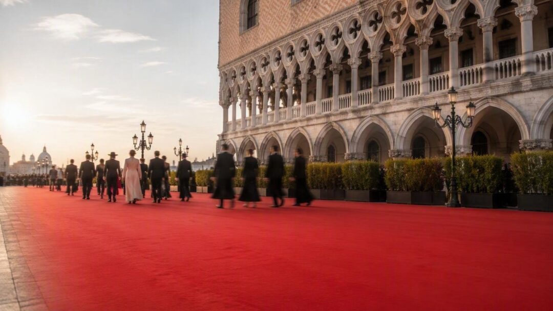 Romana Maggiora Vergano e Andrea Lattanzi ufficializzano la relazione alla Mostra del Cinema