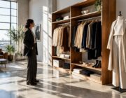 Capsule wardrobe no-season con palette, layering e accenti